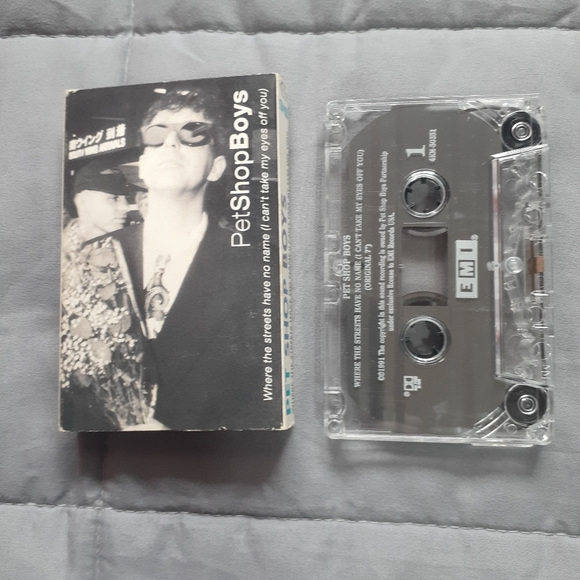 Pet Shop Boys Cassette Tape 1991 EMI Rare Where The Streets Have No Name Tested - Picture 7 of 7